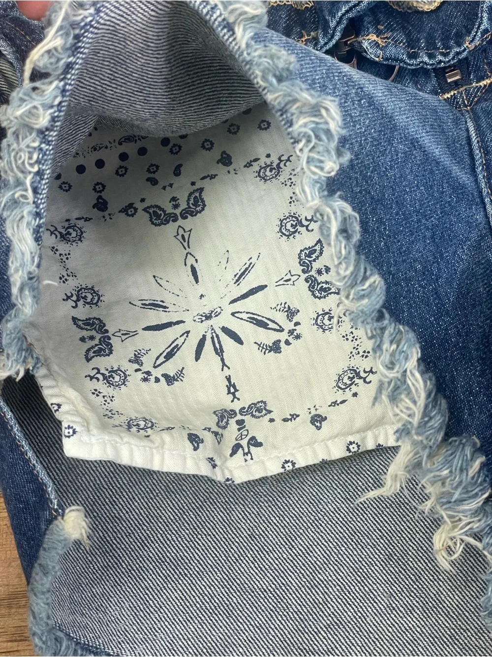 Free People We The Free Sunkissed Denim Short Zip Front Jean Overalls Size 10